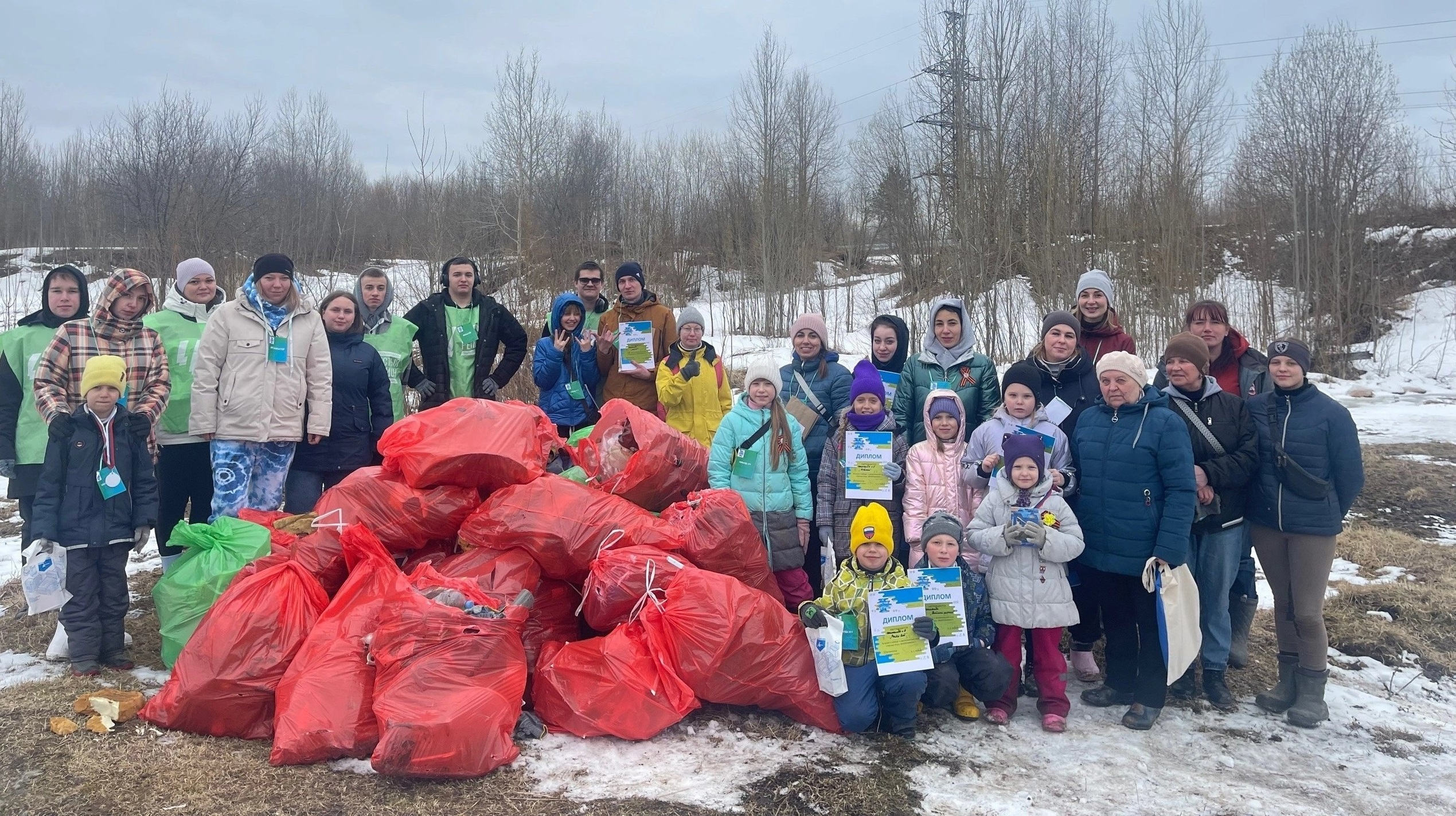 Свыше 200 кг мусора собрали участники «Чистых игр» в Новодвинске.