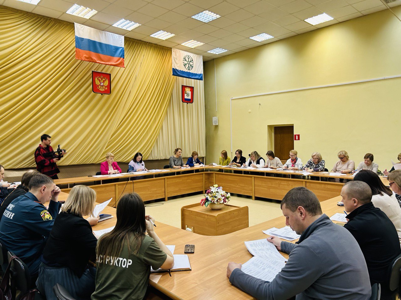 В Новодвинске состоялось заседание оргкомитета по празднованию главного праздника нашей страны - Дня Победы.